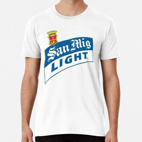 Remera Logotipo De San Miguel Algodon Premium 