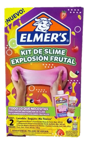 Kit De Slime Explosión Frutal Elmers