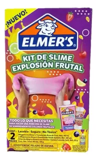 Kit De Slime Explosión Frutal Elmers