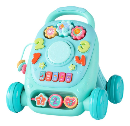 Juguete Para Empujar Para Bebés, Aprendizaje, 6-12 Verde