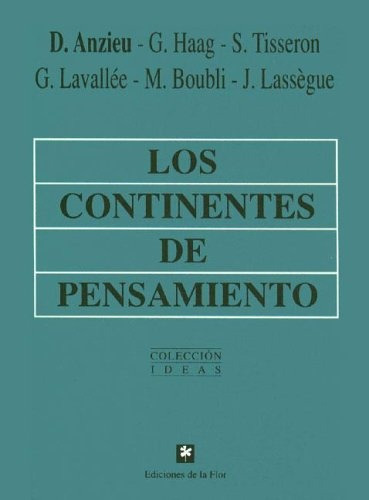 Los Continentes Del Pensamiento, De Anzieu Varios. Editori 