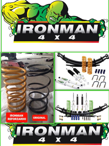 Espirales De Suspensión Para Camionetas. Marca Ironman Austr