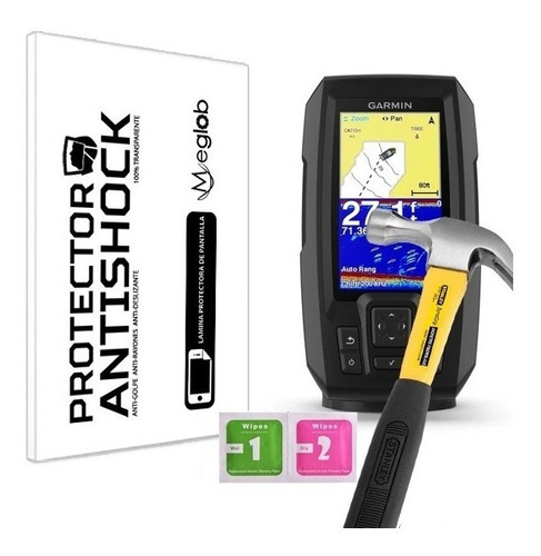 Protector Pantalla Antishock Garmin Fishfinder Strike Plus 4