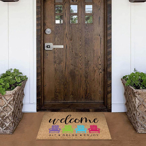 Rugs Summer Holiday Welcome Floor Doormat Style American Sty