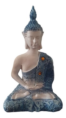 Buda Meditación Figura Decorativa Adorno Estatua