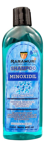  Shampoo Minoxidil 400 Ml Sin Sales Raramuri
