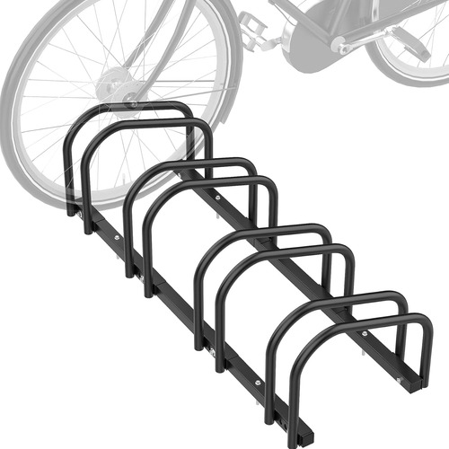 Bicicletero Soporte Portabicicletas Acero Para 4 Bicicletas
