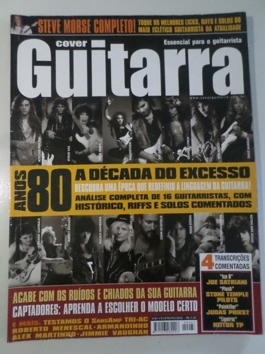 Revista Cover Guitarra 87 Temos Mais Edições
