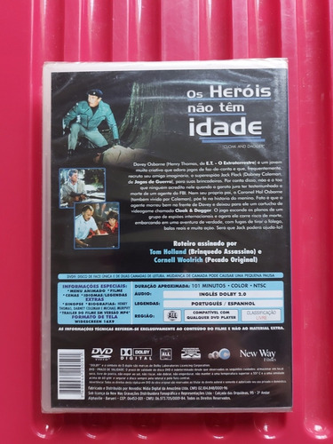 Dvd Os Heróis Não Têm Idade Original Lacrado