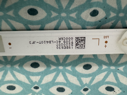 Tiras Led De Repuesto Para Jvc Roku 42 3 Pzas 8 Leds (Usado)