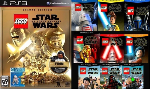 Lego Star Wars The Force Awakens + Season Pass ~ Ps3 Español
