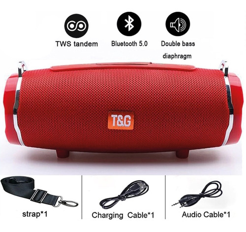 Parlante Portatil Bluetooth T&g 145