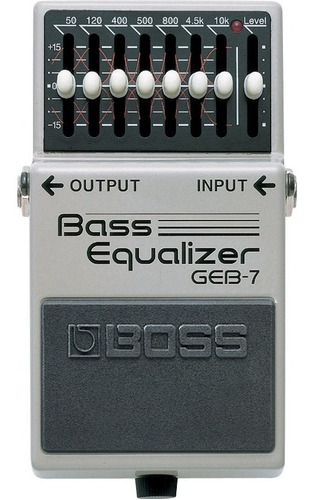 Pedal Para Bajo Boss Bass Ecualizador Geb7