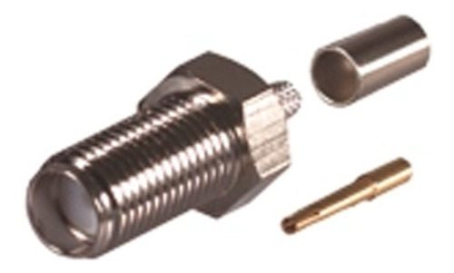 Conector Sma Hembra De Anillo Plegable Para Rg-58/u