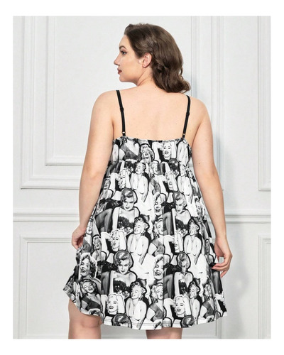 Vestido Camisero Marilyn Monroe Tallas Extra Envio Incluido