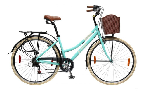 Bicicleta S-pro Urbana Strada Lady Dlx R.28(canasto, Guard. 