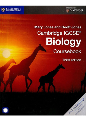 Cambridge Igcse Biology Goursebook 3/ed. Excelente Estado