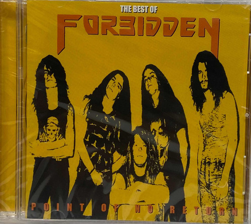 Cd Forbidden, Point Of No Return (best Of) Nuevo Y Sellado