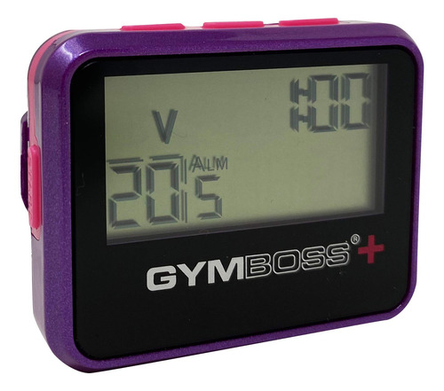 Gymboss Temporizador De Intervalos Plus Y Cronometro (violet
