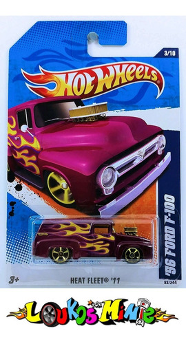 Hot Wheels ´56 Ford F-100 Heat Fleet 2011 93/244 