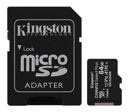 Imagen 2 de 7 de Memoria Micro Sd 64gb Kingston Class 10