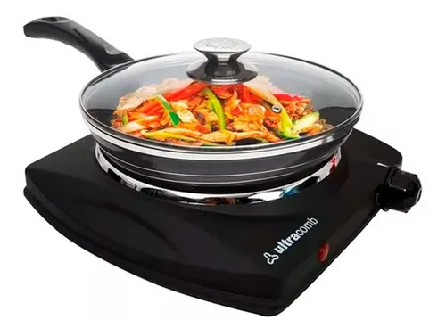 Anafe Eléctrico Ultracomb 1 Hornalla 1500w An-2200 18.5 Cm