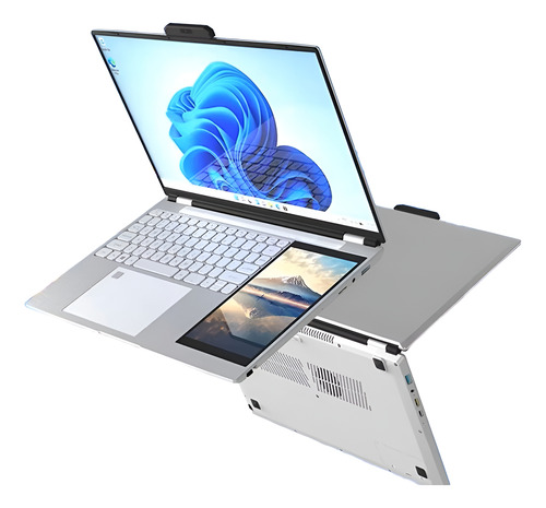 Notebook Doble Pantalla 15.6'' + 7'' Touch, 16gb Ram 1tb Ssd