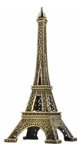 Torre Eiffel Paris 13 Cm Metal Decoración Adorno