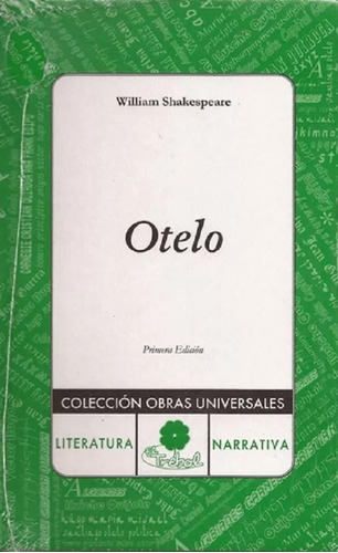 Libro Otelo De William Shakespeare