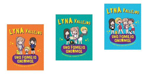 Pack Familia Anormal - Lyna Vallejos - 3 Libros - Altea