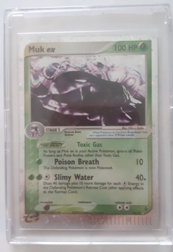 Pokemon Tcg Muk Ex - 96/97 - Ultra-rare