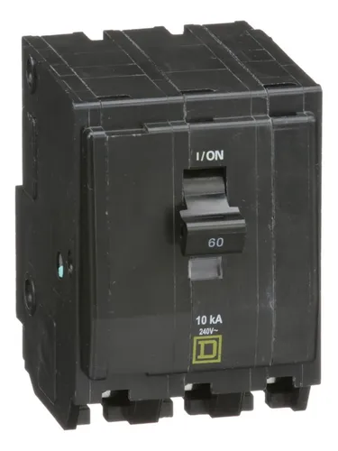 comprar Pastilla Interruptor Termomagnetico 3 Polos 60a Squaredqo360