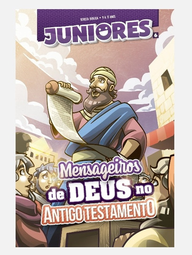 Juniores 06 Aluno: Mensageiros De Deus, De Ministerio Infantil. Juniores, Vol. 6. Editorial Cristã Evangélica, Capa Mole, Edição Especial Em Português, 2022
