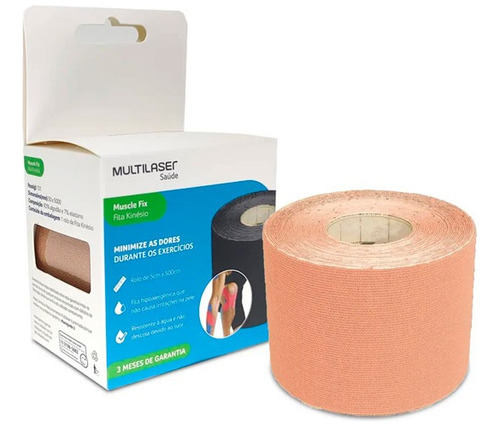 Fitas Bandagem Kinesio Tape Elastica Mts Cores