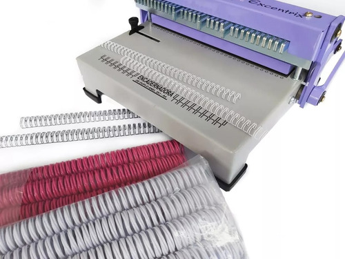 Encadernadora 3x1 Espiraflex Furo Redondo P/ Wire-o/espiral