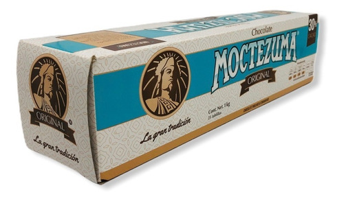 Chocolate Moctezuma  C/25 Tablillas Contenido Neto 1kg
