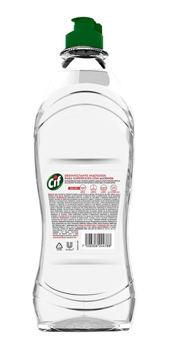 Cif Desinfectante Multiusos Con Alcohol 900ml