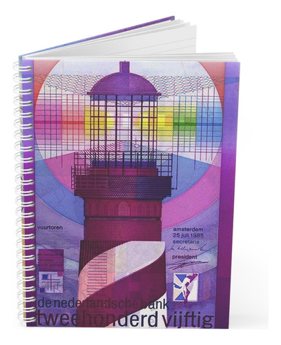 Cuaderno Libreta Profesional | 100 Hojas Pasta Semirigida 01 Cuadro Chico