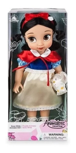 Blanca Nieves Muñeca Animators Coleccion Disney Store 42 Cm