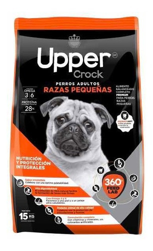 Upper Crock Adulto Raza Pequeña X 15 Kg