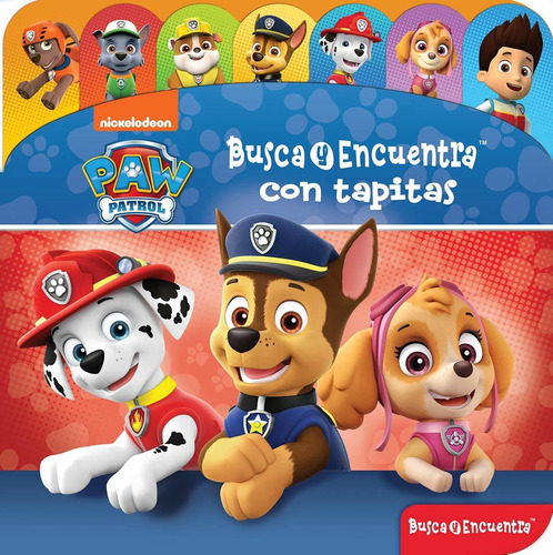 Paw Patrol - Busca Y Encuentra Con Tapitas - Disney