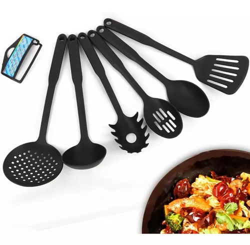 1 x cazo de servir, 1 x cucharón Juego utensilios de cocina cucharones de cocina Utensilios de cocina Hausfelder 