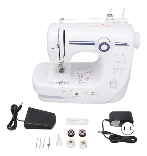 Máquina De Coser Portátil Mini 12 Puntadas Multifuncional