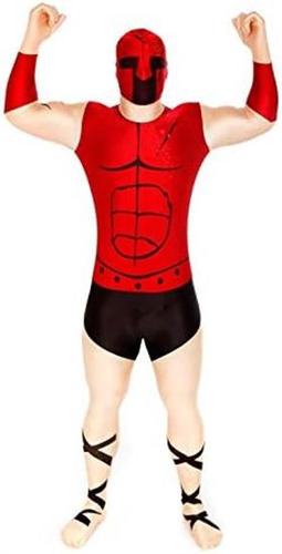 Morphsuits Masculino Spartan Adulto, Multi, Gg