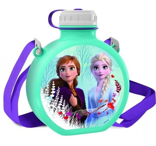 Cantimplora Para Colgar Frozen Elsa Anna Disney 670 Ml