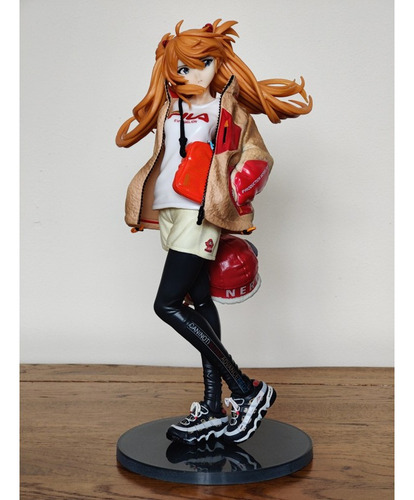 Figura Asuka Evangelion 19 Cm Con Caja