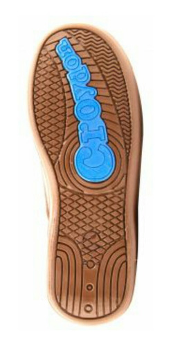 Zapatos Café En Cuero Croydon Talla 27 Y 32