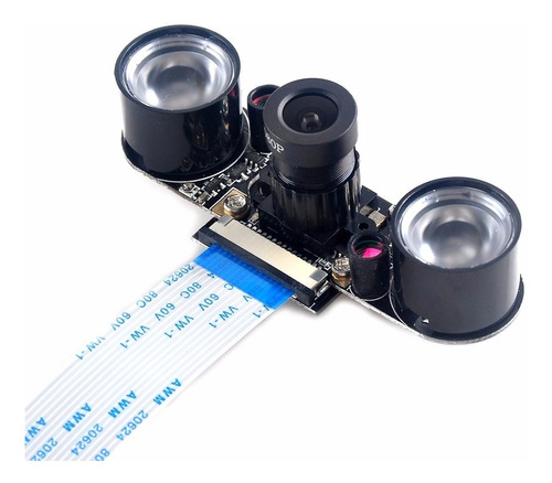 Camara Vision Nocturna Enfoque Ajustable 5mp Ov5647 Raspberr