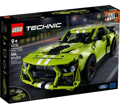 Lego Technic - Ford Mustang Shelby Gt500 - 544 Pcs - 42138
