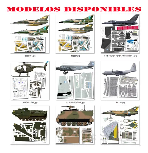 J-20 Escala 1,72 Papercraft Sencillo